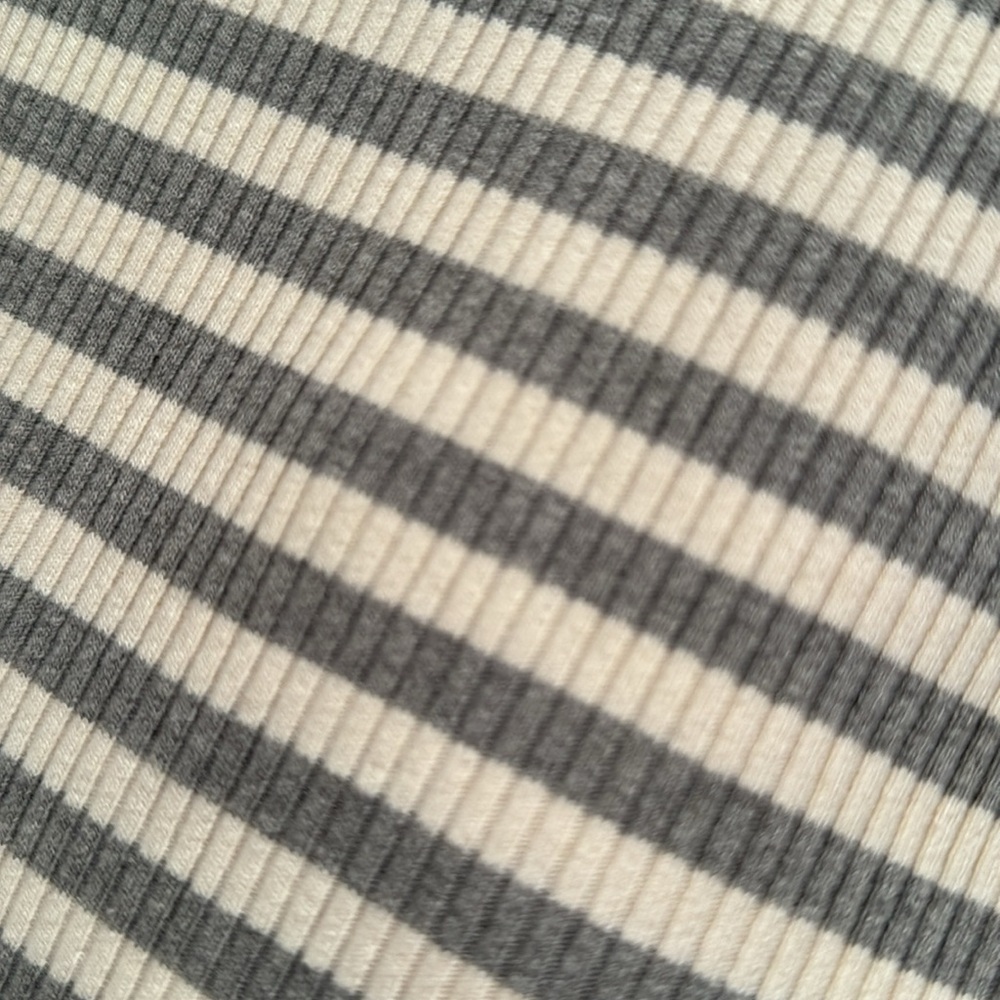 Theory Cherry striped ribbed dress Large - Picture 4 of 6